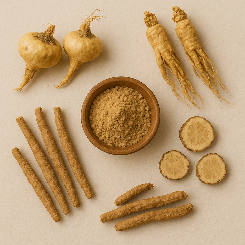 Adaptogene im Alltag – wie Maca, Ashwagandha & Co. dein Wohlbefinden stärken