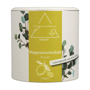 Magnesium-Citrat Pulver - ingenious nature